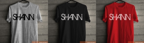 shannband-merchandise kaos shann